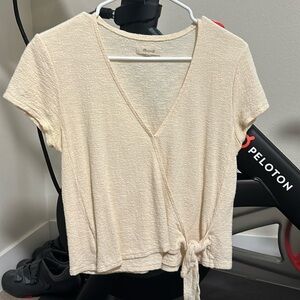 Madewell wrap top